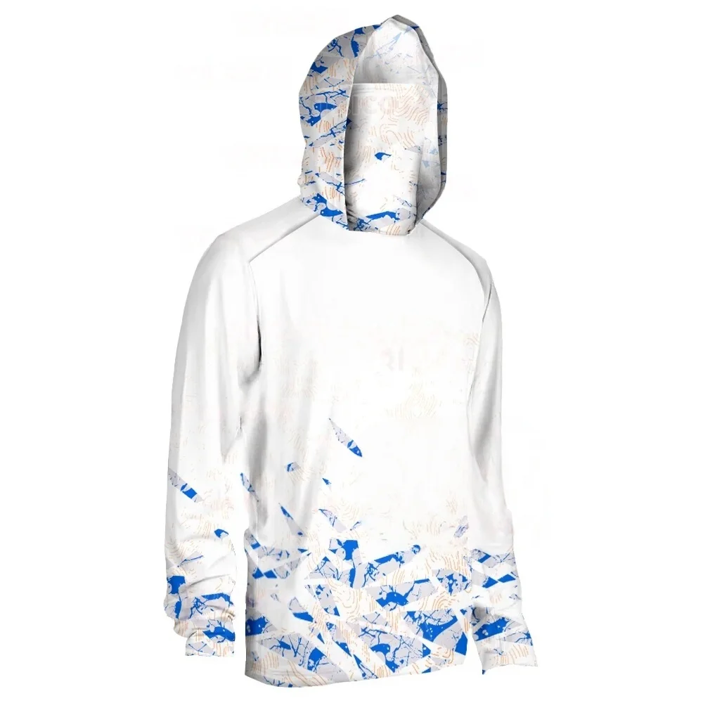 フード付きフィッシングシャツ 釣り用アパレル メンズ 長袖フ - Fishing Shirt Uv Protection のレビューと価格