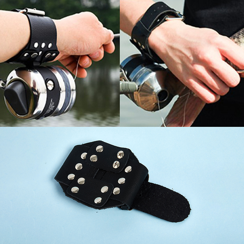 新しい 1Pc スリングショットリストバンド釣り狩猟リールホ - Fishing Gloves のレビューと価格