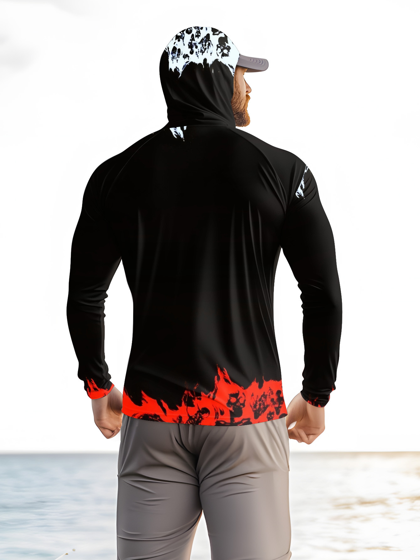 メンズ フィッシングシャツ 長袖 フィッシングウェア UVカ - Fishing Shirt Uv Protection のレビューと価格