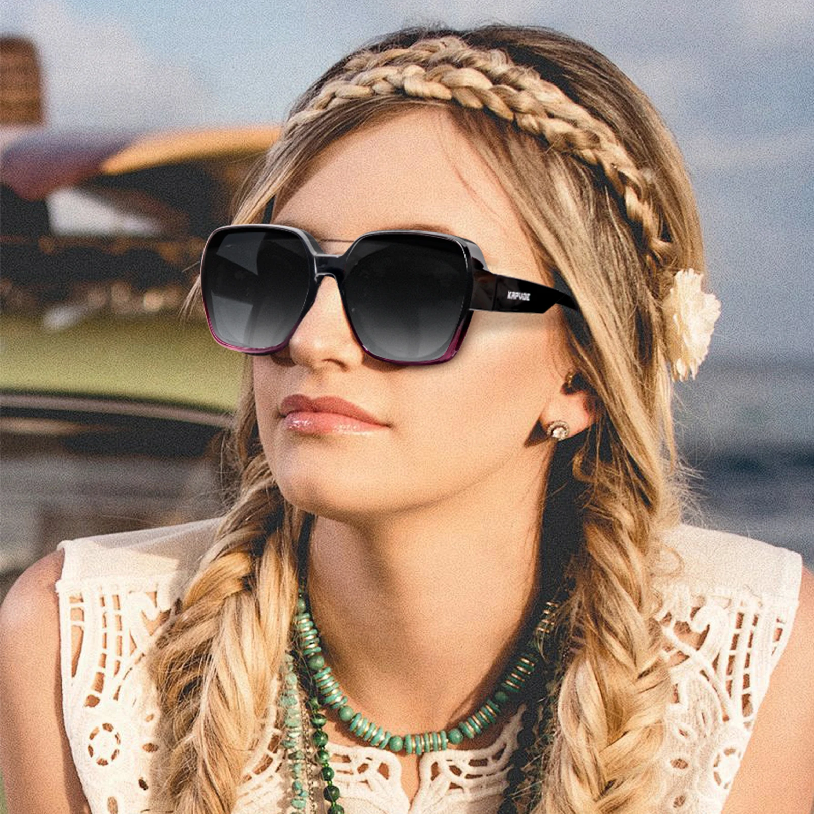 Kapvoe サングラス：運転用、釣り用、自転車用。サングラ - Fishing Sunglasses Polarized のレビューと価格