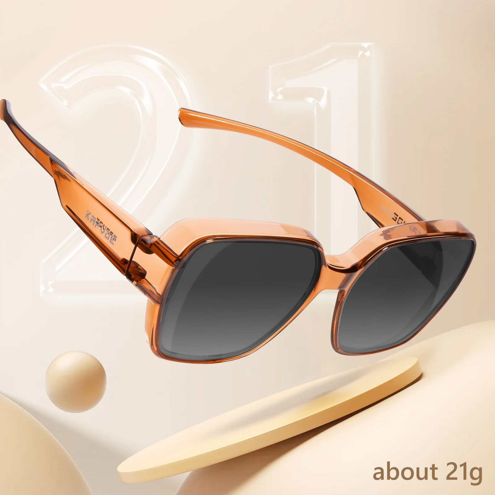 Kapvoe サングラス：運転用、釣り用、自転車用。サングラ - Fishing Sunglasses Polarized のレビューと価格