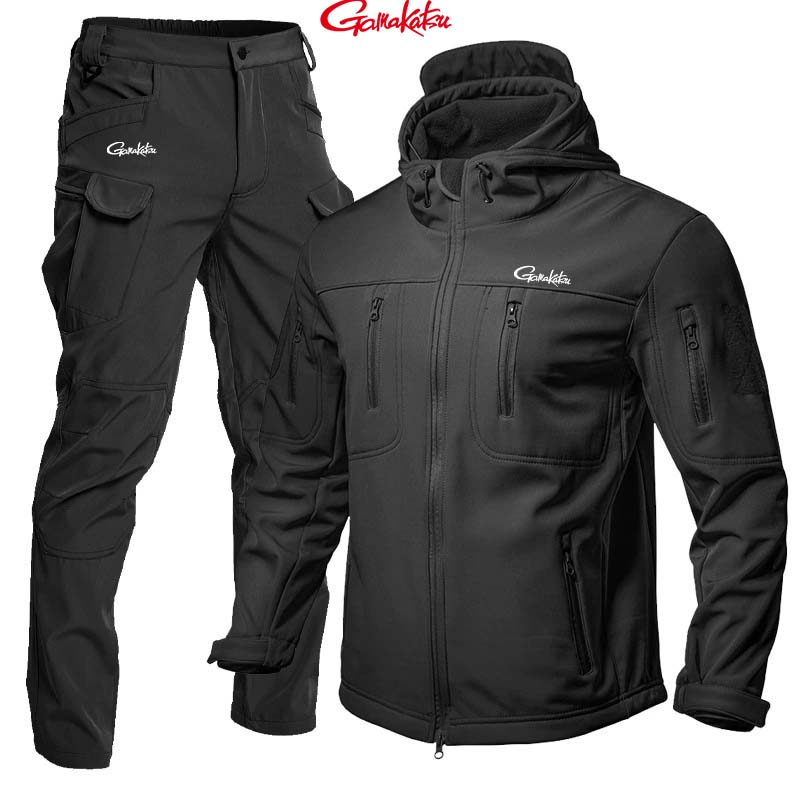 ガマカツ フィッシング シャークスキン ソフトシェル アサル - Fishing Rain Suit のレビューと価格