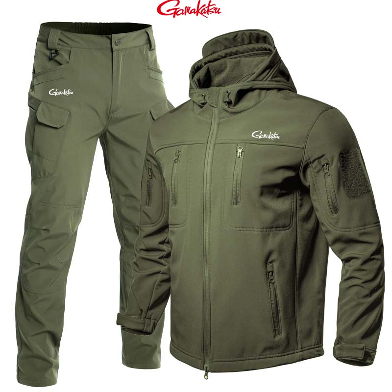 ガマカツ フィッシング シャークスキン ソフトシェル アサル - Fishing Rain Suit のレビューと価格
